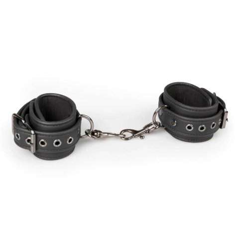 EasyToys Regulowane pasy na kostki z łańcuchem, czarne, 13-30 cm Easytoys Fetish Collection EasyToys Regulowane pasy na kostki z łańcuchem, czarne, 13-30 cm Easytoys Fetish Collection
