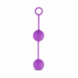 EasyToys kulki treningowe z obciążeniem, fioletowe, silikonowe Easytoys Geisha Collection