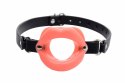 XR Brands Master Series silikonowy otwieracz ust z paskiem skorzanym XR Brands