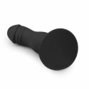 EasyToys Czarna Sonda Anatomiczna Silikonowa z Przyssawką 19 cm Easytoys Anal Collection