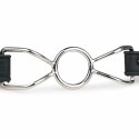 EasyToys Metalowy Gag z Kulką Regulowany Pasek Srebrny Easytoys Fetish Collection