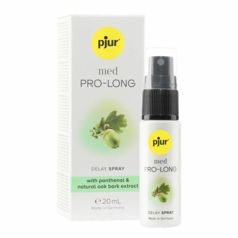 Pjur Med Pro-Long Spray 20 ml - spray pielęgnacyjny z taniną i panthenolem Pjur