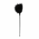 Sinner Gear Tickler Long - Czarna długa miotełka do masażu i relaksu Easytoys Fetish Collection