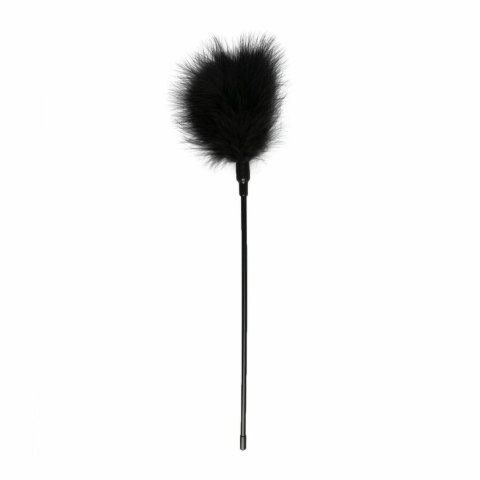 Sinner Gear Tickler Long - Czarna długa miotełka do masażu i relaksu Easytoys Fetish Collection