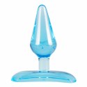 TOYZ4LOVERS Anal Plug Motyl Transparentny Niebieski 7 cm TPE z Przyssawką Easytoys Online Only