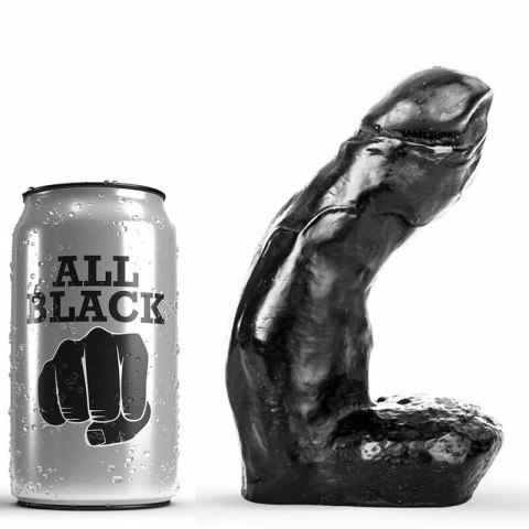 All Black Model 15 cm - Anatomiczny kształt, gładka powierzchnia ALL BLACK All Black Model 15 cm - Anatomiczny kształt, gładka powierzchnia ALL BLACK