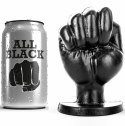 All Black Model 220441 Czarna Anatomiczna Nakładka 13 cm PVC ALL BLACK