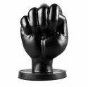 All Black Model 220441 Czarna Anatomiczna Nakładka 13 cm PVC ALL BLACK