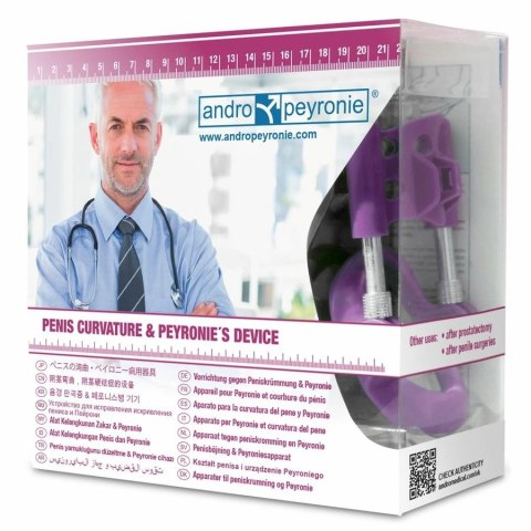 Andromedical Andropeyronie System Korekcji Krzywizny, Regulowany, 8cm+ ANDRO MEDICAL