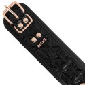 BEGME Black Edition Premium - Kołnierz z wegańskiej skory i neoprenem BEGME BLACK EDITION