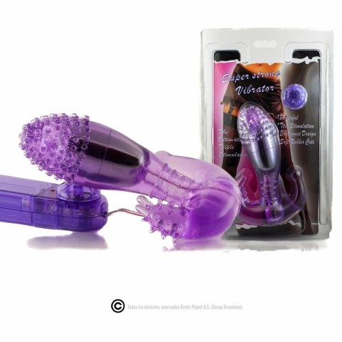 Baile Ripple Liliowy - wielofunkcyjny stymulator z wibracjami, silikon BAILE Baile Ripple Liliowy - wielofunkcyjny stymulator z wibracjami, silikon BAILE