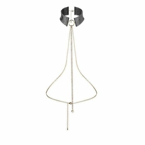 Bijoux Indiscrets Desir Metallique czarny naszyjnik metaliczny, regulowany BIJOUX DESIRE METALLIQUE Bijoux Indiscrets Desir Metallique czarny naszyjnik metaliczny, regulowany BIJOUX DESIRE METALLIQUE