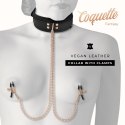 Coquette Chic Desire Fantasy naszyjnik z zaciskami, neopren, łańcuszki COQUETTE FANTASY