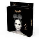 Coquette Chic Desire opaska z uszami myszy skora wegańska czarna COQUETTE ACCESSORIES