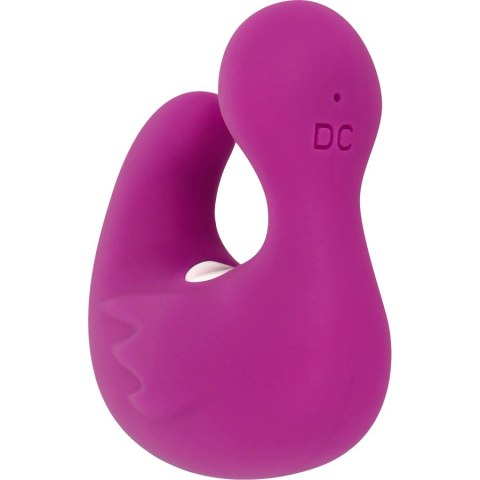 Coverme DuckyMania silikonowy naparstek stymulujący, akumulatorowy, fioletowy COVERME Coverme DuckyMania silikonowy naparstek stymulujący, akumulatorowy, fioletowy COVERME