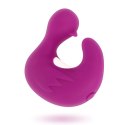 Coverme DuckyMania silikonowy naparstek stymulujący, akumulatorowy, fioletowy COVERME