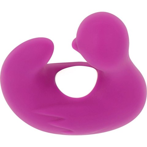 Coverme DuckyMania silikonowy naparstek stymulujący, akumulatorowy, fioletowy COVERME Coverme DuckyMania silikonowy naparstek stymulujący, akumulatorowy, fioletowy COVERME