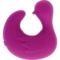Coverme DuckyMania silikonowy naparstek stymulujący, akumulatorowy, fioletowy COVERME