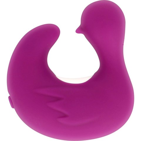 Coverme DuckyMania silikonowy naparstek stymulujący, akumulatorowy, fioletowy COVERME Coverme DuckyMania silikonowy naparstek stymulujący, akumulatorowy, fioletowy COVERME