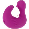 Coverme DuckyMania silikonowy naparstek stymulujący, akumulatorowy, fioletowy COVERME