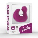 Coverme DuckyMania silikonowy naparstek stymulujący, akumulatorowy, fioletowy COVERME