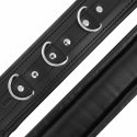 Darkness Kajdanki Bondage PU Skora Metal Wyściełane 20cm Czarne DARKNESS BONDAGE