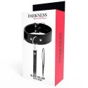 Darkness Kołnierz Pozycyjny z Smyczą Skora PVC i Łańcuch Metalowy DARKNESS BONDAGE