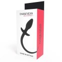 Darkness Korek Anatomiczny 28 cm Czarny Silikon - Model dla Zaawansowanych DARKNESS ANAL