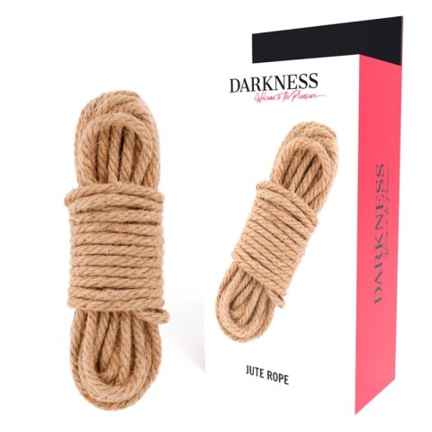 Darkness Lina Jutowa 5m - Wytrzymała Lina do Zastosowań Specjalnych DARKNESS BONDAGE