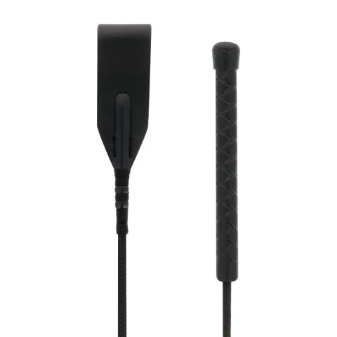 Darkness Skorzany Bat Krotki 45 cm Czarny - Solidna Rączka DARKNESS SENSATIONS Darkness Skorzany Bat Krotki 45 cm Czarny - Solidna Rączka DARKNESS SENSATIONS
