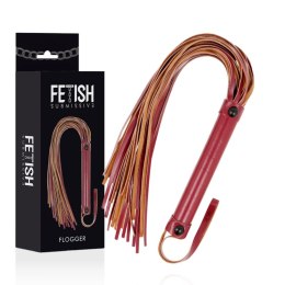 Fetish Submissive Dark Room bicz z wegańskiej skory 28cm czarny FETISH SUBMISSIVE DARK ROOM