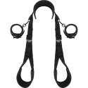 Fetish Submissive Zestaw Pozycyjny z Kajdankami Neoprenowymi, Regulowany FETISH SUBMISSIVE BONDAGE