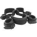 Fetish Submissive Zestaw Pozycyjny z Kajdankami Neoprenowymi, Regulowany FETISH SUBMISSIVE BONDAGE