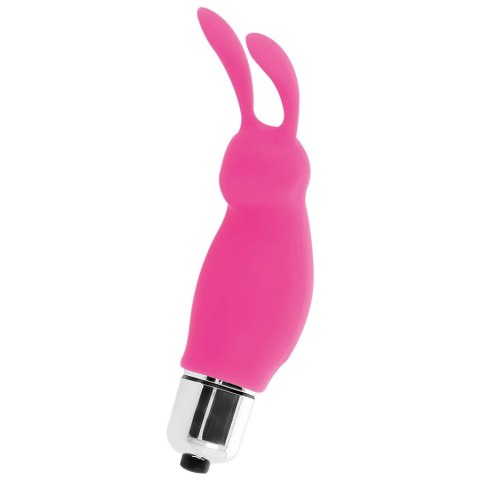 INTENSE Roger Rabbit - kompaktowy stymulator silikonowy, rożowy 9 cm INTENSE FUN INTENSE Roger Rabbit - kompaktowy stymulator silikonowy, rożowy 9 cm INTENSE FUN