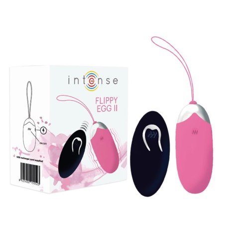 Intense Flippy II Wibrujący System Intymny z Pilotem Rożowy USB INTENSE COUPLES TOYS