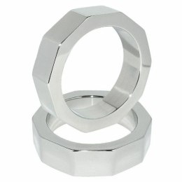Metal Hard - pierścień anatomiczny stalowy 45 mm, gładka powierzchnia METAL HARD