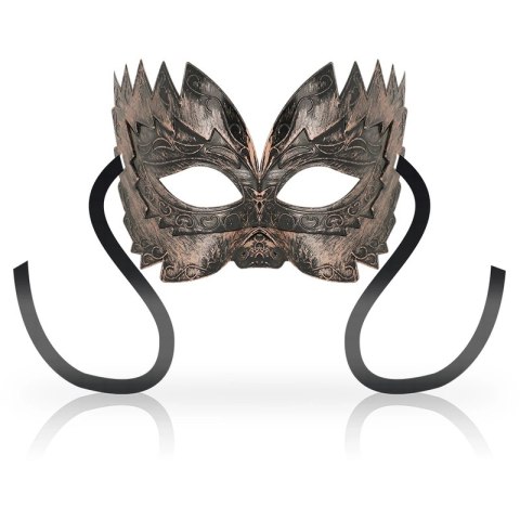 OHMAMA Maska wenecka miedziana - elegancki wzor, uniwersalny rozmiar OHMAMA MASKS