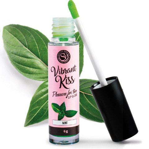 Secret Play Vibrant Kiss błyszczyk miętowy, jadalny, 6g SECRETPLAY COSMETIC