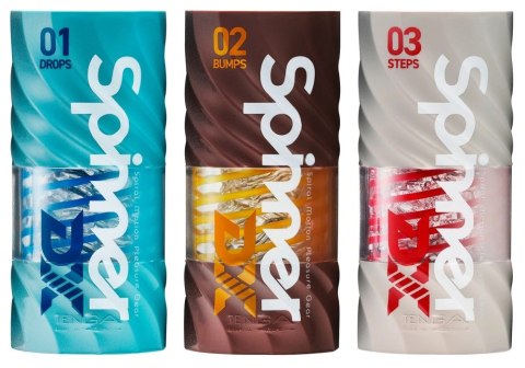 Tenga Spinner Deluxe 02 Bumps - zaawansowana maszyna intymna spiralna 14 cm TENGA Tenga Spinner Deluxe 02 Bumps - zaawansowana maszyna intymna spiralna 14 cm TENGA