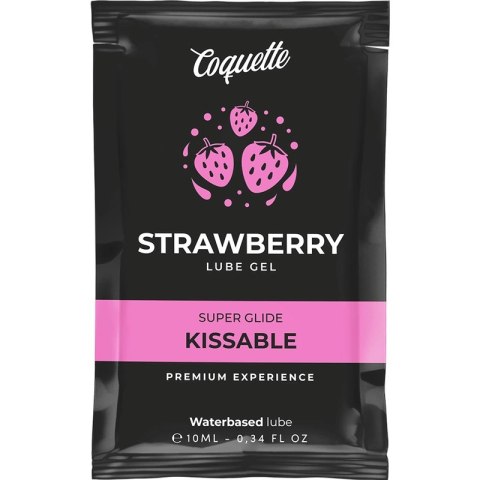 Coquette Chic Desire lubrykant wodny truskawkowy 10 ml mini opakowanie COQUETTE COSMETICS