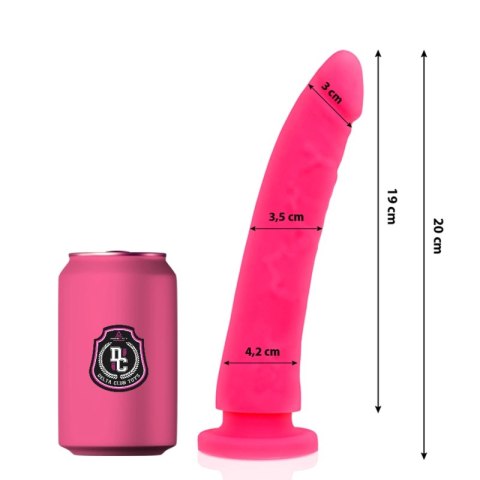 Delta Club Model Silikonowy Rożowy 20 cm x 4 cm medyczny DELTACLUB