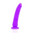 DeltaClub Model Liliowy - Anatomiczny silikonowy przyrząd intymny 17 cm DELTACLUB