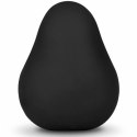Gvibe G-Egg czarne - elastyczne jajko intymne z teksturą 3D TPE G-VIBE