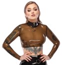 LateX Koszulka lateksowa długi rękaw bez brzucha 2XL czarna Late X LateX Koszulka lateksowa długi rękaw bez brzucha 2XL czarna Late X