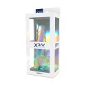 XRAY Model Clear żelowy 18,5 cm transparentny z kulkami, przyssawka X RAY