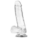 XRAY Model Clear żelowy 18,5 cm transparentny z kulkami, przyssawka X RAY