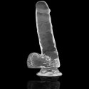 XRAY Model Clear żelowy 18,5 cm transparentny z kulkami, przyssawka X RAY