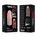VirilXL V3 - Nakładka silikonowa do powiększania i pogrubiania, naturalny kolor VIRILXL VirilXL V3 - Nakładka silikonowa do powiększania i pogrubiania, naturalny kolor VIRILXL