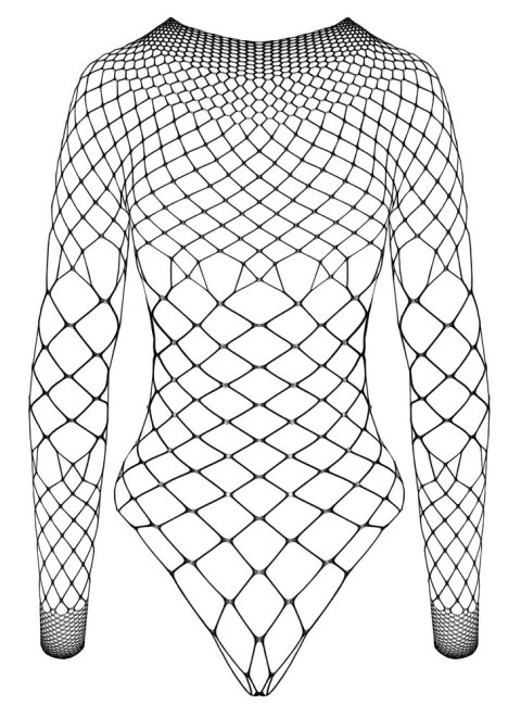 Cottelli Fantasy Body Siateczkowe z Dżetami Długi Rękaw S-L Czarny Fantasy by Cottelli Cottelli Fantasy Body Siateczkowe z Dżetami Długi Rękaw S-L Czarny Fantasy by Cottelli