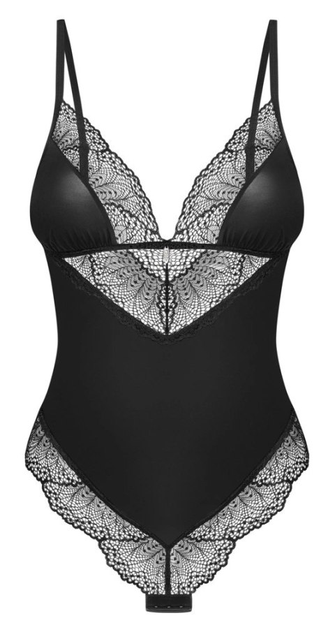 Obsessive Lobellis Body M/L Czarna Koronka Regulowane Ramiączka Obsessive Obsessive Lobellis Body M/L Czarna Koronka Regulowane Ramiączka Obsessive